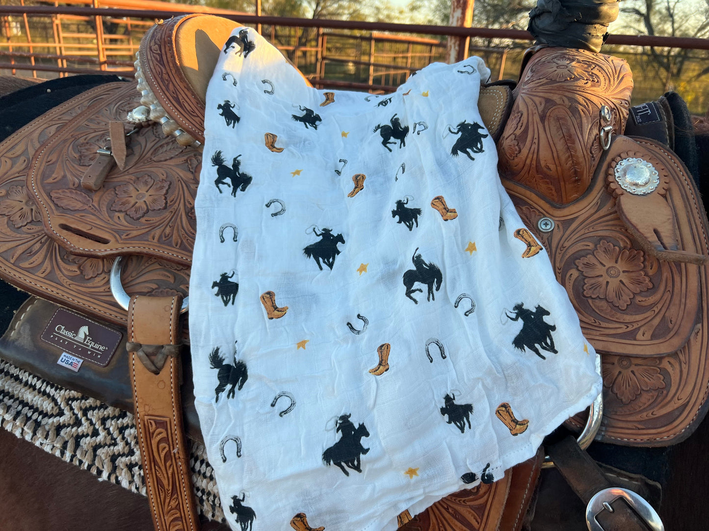 Cowboys Newcastle Swaddle