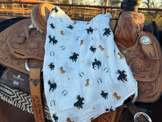 Cowboys Newcastle Swaddle