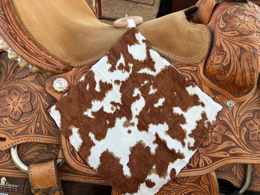 Cowhide Newcastle Cotton Blanket Teether